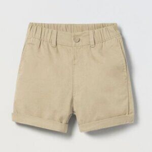 Zara Toddler Twill Chino Uniform Khaki Shorts (3 pairs)